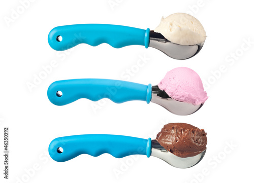 Photo: Scoops of ice cream Scoops of ice cream
