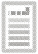 Vector: Georgian knot ornament from old temples 2009 Georgian knot ornament from old temples 2009