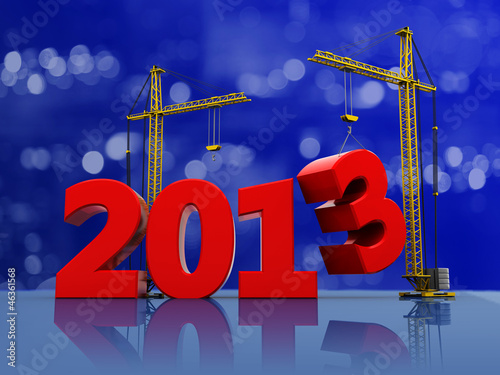 Illustration: New year New year