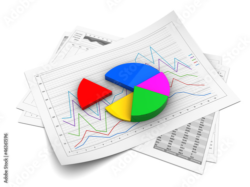 Illustration: Business presentation Business presentation