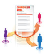recrutement, RH, réseaux sociaux et CV - curriculum vitae