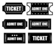 Vector: Tickets Vectors Tickets Vectors