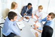 Business people working together.