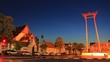 Wat Suthat and Giant Swing. Is a symbol of Bangkok.