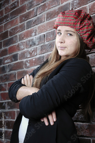 Photo: Young girl portrait Young girl portrait