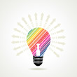 coorful strip bulb
