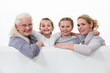 Three generations of women.
