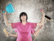 Cleaning lady