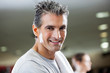Fit Mature Man Smiling