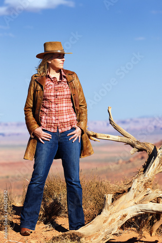 Photo: cowgirl in the desert cowgirl in the desert