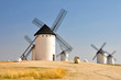 Windmills in Campo de Criptana (Spain)