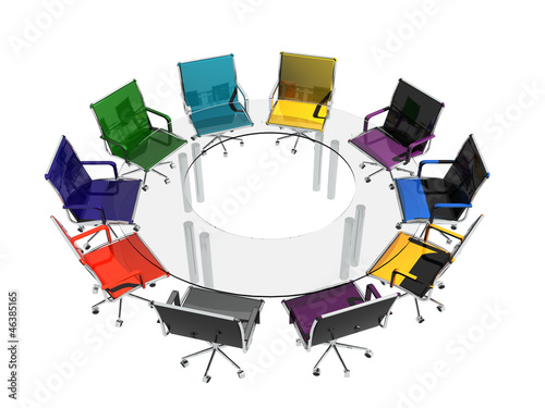 Illustration: Conference table Conference table