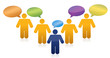 teamwork concept illustration design