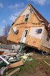 Tornado damage in Lapeer, Michigan.