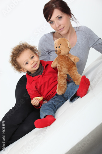 Photo: Mother and child Mother and child