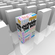 Outside the Box Unique DIfferent Solution to Problem Package