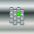 Sechseckmauer