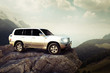 Offroadcar in the Mountains