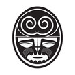 Illustration of Maori style symbol