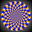 Optical illusion ellipse