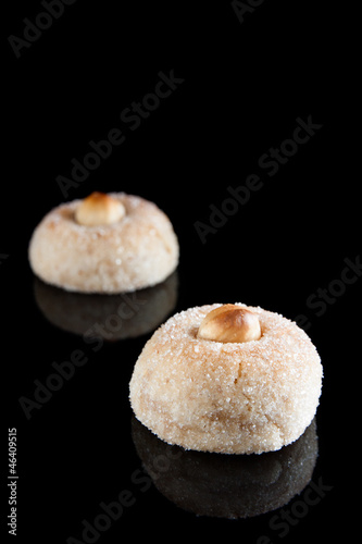 Photo: Hazelnut panellets. Catalan cuisine Hazelnut panellets. Catalan cuisine