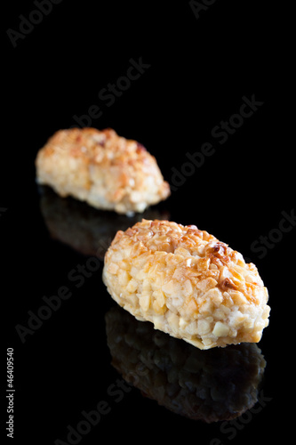 Photo: Almond panellets. Cataln cuisine Almond panellets. Cataln cuisine