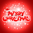 Vector: Merry Christmas card Merry Christmas card