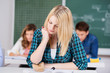 studentin in der uni