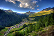 Sölden in den Morgenstunden