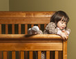 Photo: Climbing out of the crib Climbing out of the crib