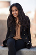 Portrait of a happy young african american teenage girl