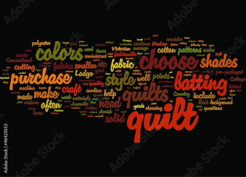Vector: How to Choose the Basics in Quilt Craft How to Choose the Basics in Quilt Craft