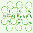 new year calendar 2013