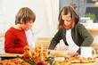 kids preparing a yeast dough