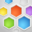 Modern social media abstract background