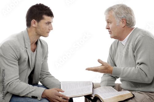 Photo: Discussing the truth Discussing the truth