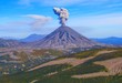 Karymsky volcano eruption