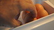 Eier im Kühlschrank