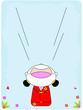 Annoncer japanese cartoon girl