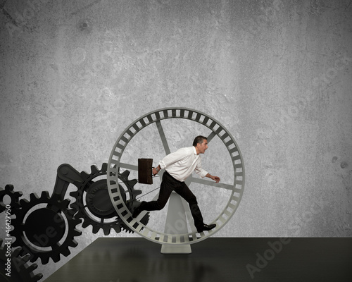 Photo: Generator of business power Generator of business power