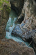 Foto: Canyon with green river Canyon with green river