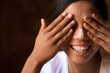 Shy Myanmar girl