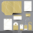 Stationery design set