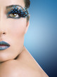 Beauty con occhio truccato