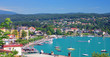 Blick über Velden am Wörthersee