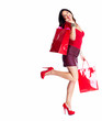 Shopping woman.