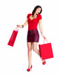 Shopping woman.