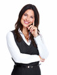 Beautiful young business woman.