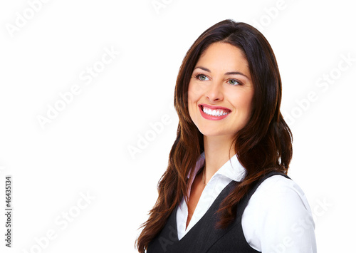 Photo: Beautiful young business woman. Beautiful young business woman.