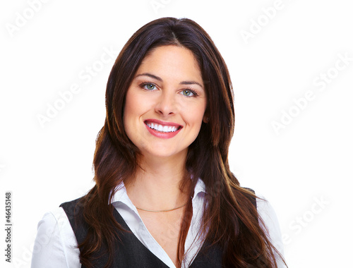 Photo: Beautiful young business woman. Beautiful young business woman.